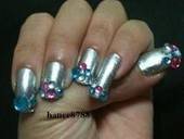 Crystal Rainbow Nail 