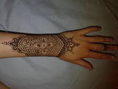 Wrist Henna