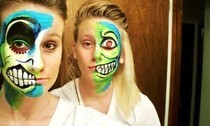 Crazy Face Painting