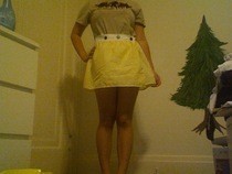 Super Easy Recycled Skirt C: