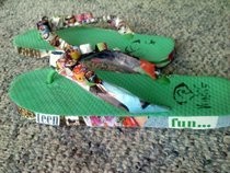Magazine Flip Flops!