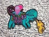 Sick Puppy Brooch