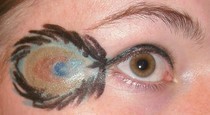 Peacock Feather Eyeliner