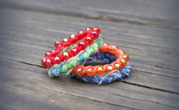 Hippie Rings  Recycled And Super Cool!