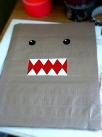 Duct Tape Domo Folder