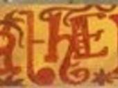 Painted Floor Tile Sign