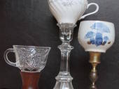 Teacup Candlesticks
