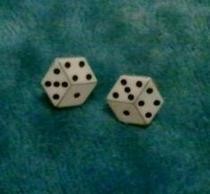 Button Dice Pins