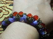 Chunky Chain And Bead Bracelet