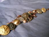 Bead And Button Bracelet