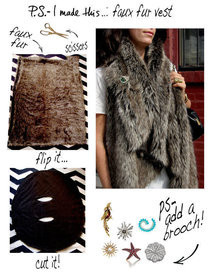 Faux Fur Vest