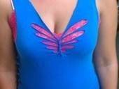 Cut Up Dragonfly Tee