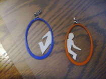 Portal 2 Earrings