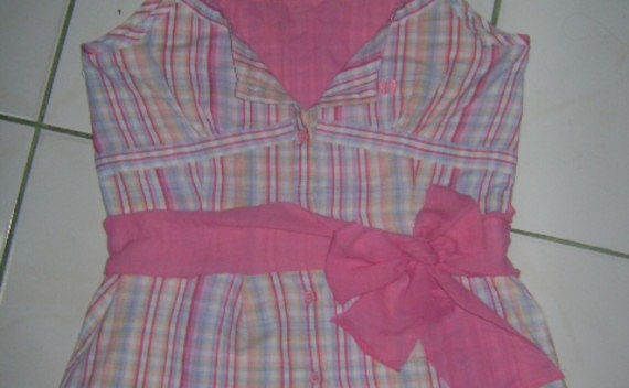 Button Down Dress To Tunic Girly Blouse