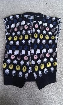 Waistcoat And Gloves From A Jumper
