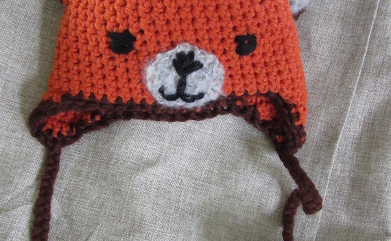 Crochet Fox Hat