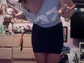 Stretchy Cotton Pencil Skirt