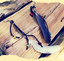 Diy Fashion Feather Earrings!!!