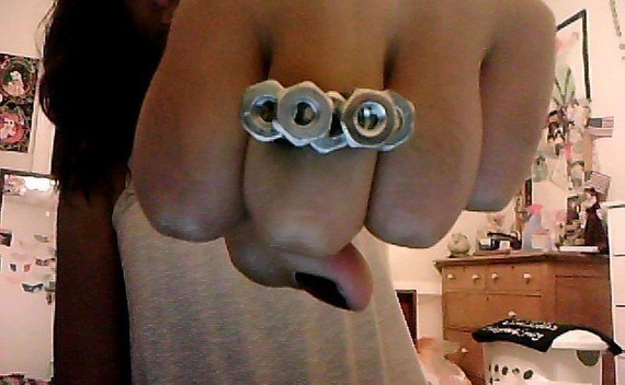 Cluster Hex Nut Ring