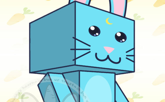 Moon Bunny Cubee