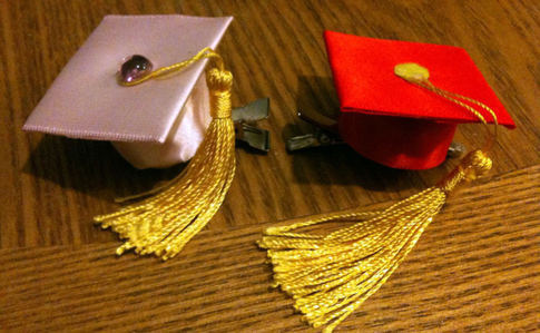 Graduation Hair Clips