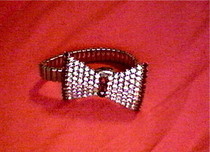 Old Brooch + Old Broken Watch = Awesome Bracelet!