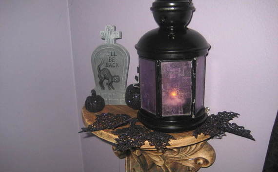 Purple Poe Lantern