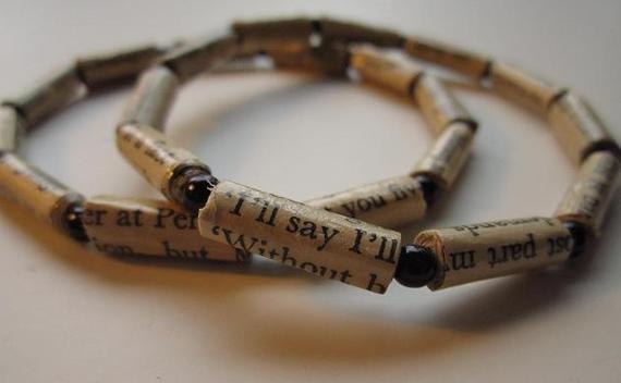 Paper Necklace & Bracelet