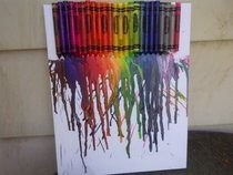 Melted Crayon Art