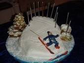 Ski Cake