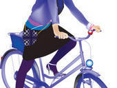 Fashion Illustration Purple