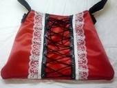 Red Corset Purse