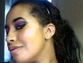 "Purple Haze" Smokey Rocker Eye