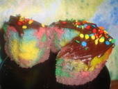 Psychedelic Cupcakes!