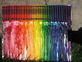 Melted Crayon Art