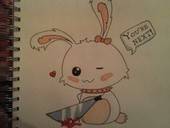 Kawaii Bunny Drawing