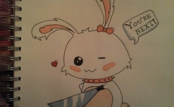 Kawaii Bunny Drawing