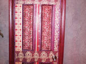 Decoupaged Door