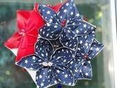 A Patriotic Kusudama Ball
