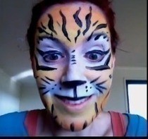 Tiger Face Paint