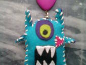 * Felt Blue Monster *