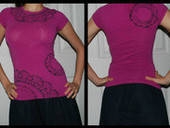 "Painted Doily Tee