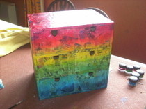 Paper Mache Drawers!