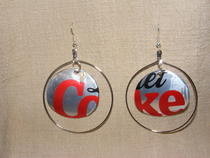 Coke Can Earrings