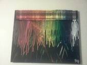 Melted Crayon Art