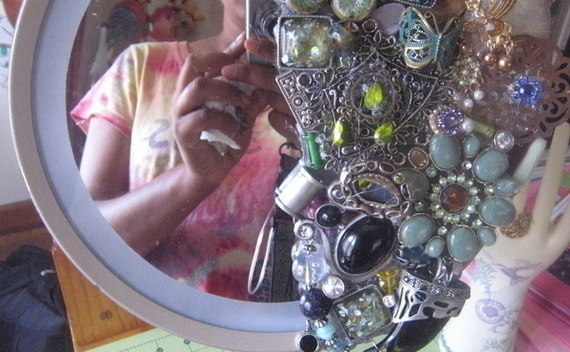 Sparkly Makeup Mirror