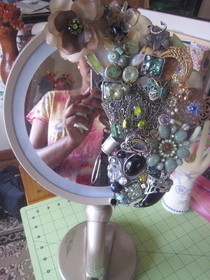 Sparkly Makeup Mirror