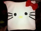 Hello Kitty Pencil Pouch From A T Shirt