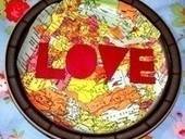 'Love' Plate 