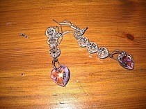 Heart Dangle Earrings